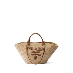 (명품) 프라다 라피아 라지 토트 백 1BG470 2C