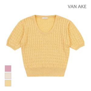 [반에이크][반에이크] 꽈배기 반팔니트_VB35KTM302Z (P003590701