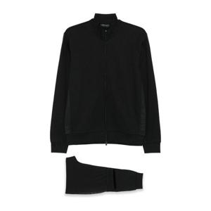엠포리오아르마니 블랙 하이넥 집 트랙수트 EM001867 AF14976UC