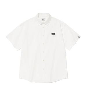 와키윌리 와펜 옥스포드 반팔 셔츠 B1 WA2502SS01 WH PI BL GR