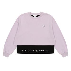 에꼴리에 여아 레이어드 레터링 티셔츠 23C5453_VI