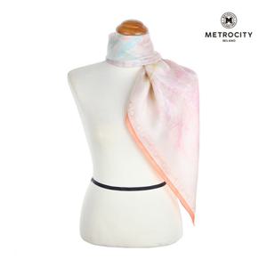 [메트로시티(스카프)]씬플로 실크 스카프 MSSD-3004