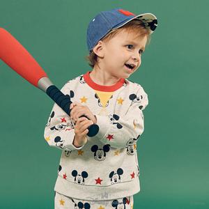 [디즈니베이비]미키스타맨투맨상하/79S623012-GR