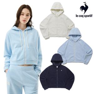 [르꼬끄][30% OFF] 여성 플러피니트 루즈핏 후드 집업 QP422OFTO2