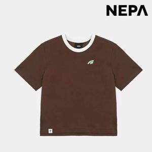 [네파 (행사)]여성 여름 루즈핏 그린마인드 크롭 반팔 기능성 티셔츠 7K45365