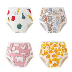 [엠케이] NEW 앙증맞은 순면 배변훈련팬티 4종세트 205843