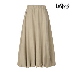 르샵  스웨이드 벌룬 롱 스커트 (BP8SK006A)