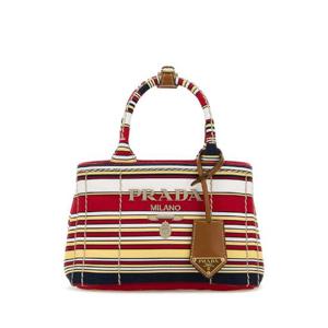 PRADA Embroidered canvas mini handbag 1BA038V8OY2HJO F0853