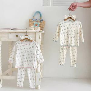 [엠케이] 티니플라워 여아동 긴팔 날라리실내복 205930