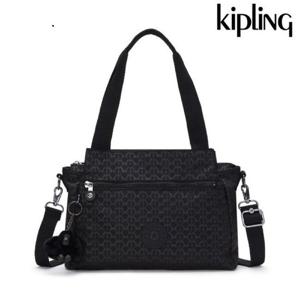 [키플링]키플링 수납이좋은 토트 숄더백 엘리시아 시그니처 엠보 KPCBT13 SIEB
