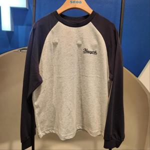 에스핏 HC23 라글란 싱글 티셔츠 SJZ509MKRT05