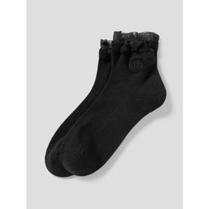 [빈폴골프ACC] (BE58KTA115) 여성 셔링 미들삭스 - 블랙