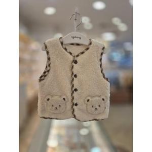 아가방 세이브존03 아가방 곰돌이 조끼 AT01S757904A