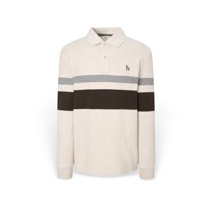 [헤지스] 남성 컬러블럭 카라 긴팔티셔츠 HZTS5D532I2