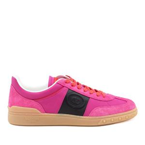 발렌티노 스웨이드 레이스업 로우탑 스니커즈 6Y2S0H77 MBMRJ6