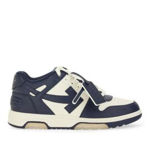 오프화이트 가죽 레이스업 로우탑 스니커즈 M189F5L002 0348