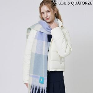 [루이까또즈(스카프)]두툼 모헤어 머플러 헬싱키안 블루 2DHW812BU