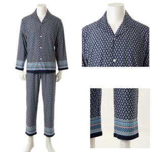 [비너스] 신축성좋은 남자홈웨어  잠옷세트 VEV3980M VEP3980MJ 9부 남성실내복 부드러운촉감 에스닉보더