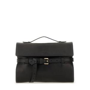 MOSCHINO 나파 가죽 quot타이 미quot 클러치 MD4160PP0MFF0000