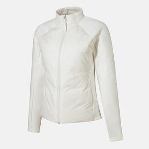 [데상트]데상트 여성 기모 하이브리드 집업 SP322TFT94IVY0 티셔