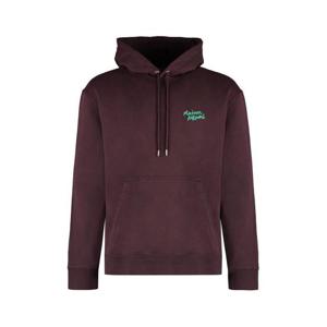 메종키츠네 후드 티셔츠 LM00713KM0001 P293 brown