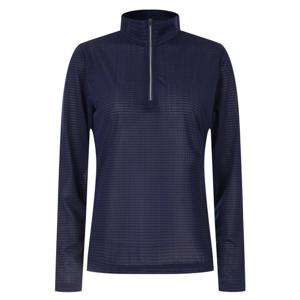 샵앤) 국산 여성 하프 반집업 통기성 좋은 긴팔 등산 티셔츠 IU-WSH-20576-네이비