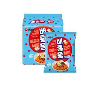 [농심] 배홍동 비빔면 137g x 16봉
