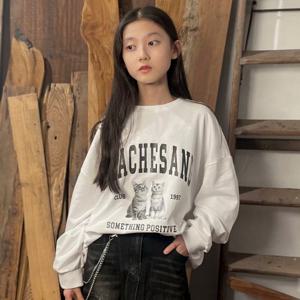 [더데이걸]실사 박시 스웨트티셔츠TGMA24802