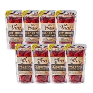 [칸타타] 아이스 블랙 파우치커피 230ml x 50개 편의점 커피