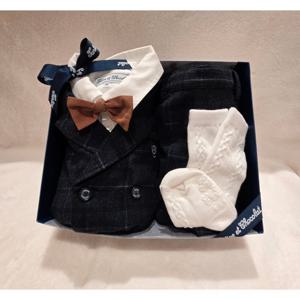 [쇼콜라]솔레이정장3PCS+안나꽈배기니삭스세트 TTOWXT052N-SET