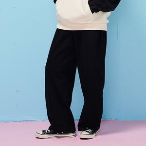 [에꼴리에] 여자 가을신상 사이드 폴딩 스냅 벌룬 면바지(25C5252)