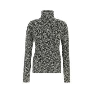 DOLCE  GABBANA Two tone wool blend sweater GXW37TJFMIK S0991