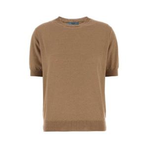 PRADA Camel cashmere sweater P24D2QSAEO17O0 F0040