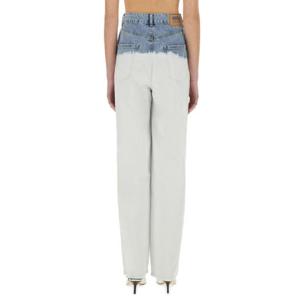 MOSCHINO JEANS TWO-COLOUR JEANS 034437211483