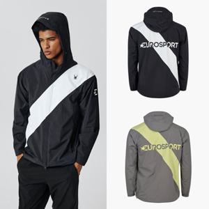 스파이더 SPIFCNJK221U 남녀공용 [유로스포츠] 워터프루프 후드 윈드브레이커 바람막이 US