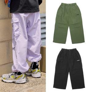 [알로봇]나일론 와이드 카고팬츠 택1 14A29-410-02-03-04