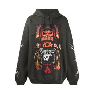 베트멍 패치워크 그래픽 프린트 후디 VICUBC2TR338