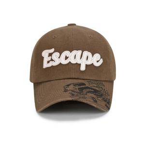 ESCAPE 아플리케 자수 볼캡 JQ3GCU131