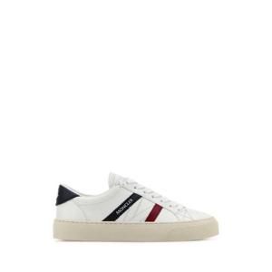 MONCLER White leather Monaco 2 sneakers 4M00180M4496 001
