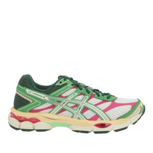 아식스 메쉬 합성 가죽 로우탑 스니커즈 1203A763 100