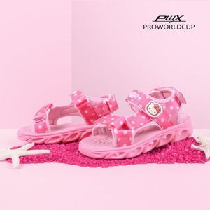[프로월드컵]MARIO프로월드컵키즈 헬로키티 트윙클 키즈샌들(PK)