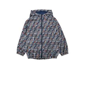 FENDI KIDS K WAY NYLON FF ANIMA JMA327AUKF F1I11