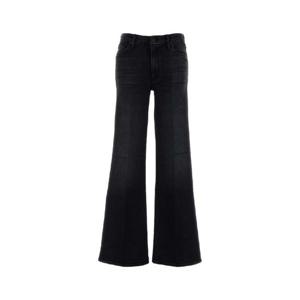 MOTHER Black stretch denim The Roller jeans 10415965 ENT