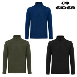 아이더 (DMU25209) 남성 자카드 U 신축성 우수한 간절기 긴팔 짚업 티셔츠