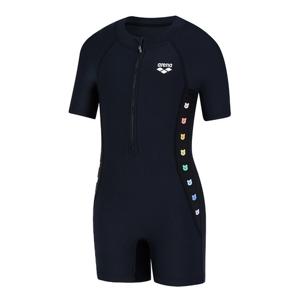 아레나 여아동 수영복 젤리베어 3부 반신 슈트 A5FG1GI01 BLK