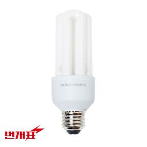 번개표 삼파장 컴팩트전구 11W 주광색 욕실전구 화장실전구 현광등전구 형광등11W주백색 전구주광등