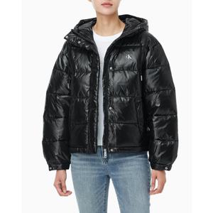 [캘빈클라인 진]여성 CK 샤인 후드 다운 패딩 블랙 47D505G (47D505G-UB1)