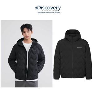 디스커버리 패딩 25FW 남성 티베른 튜브 구스다운 경량패딩 DMDJ83056BKS GPDJ