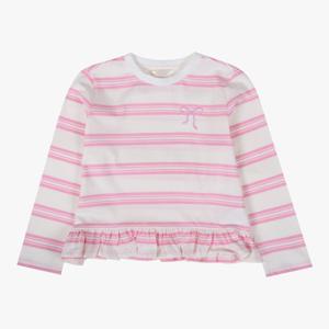 [로엠걸즈(아동)]스트라이프 프릴 티셔츠 RGLA2586C