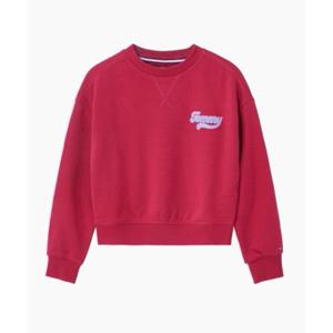 [타미힐피거칠드런] 플록 로고 스웨트 셔츠 T42F7KKO550GT1